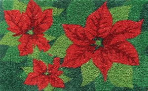 Poinsettias Coco Doormats - 18